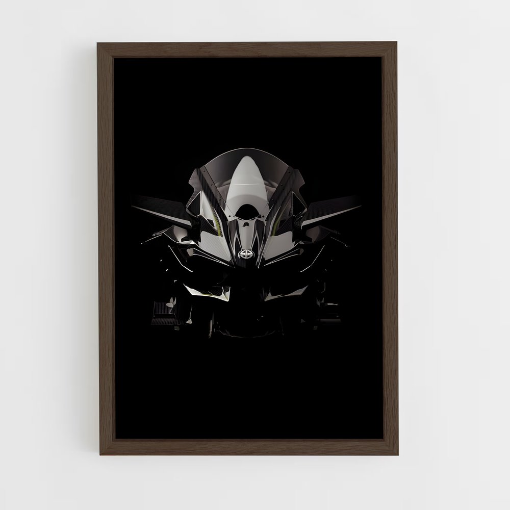 Poster Voiture Futuriste (vue 5)